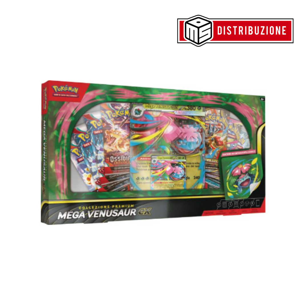 POKEMON - MEGAEVOLUZIONI - COLLEZIONE PREMIUM MEGA VENUSAUR-EX - (1PZ) COD: 10121