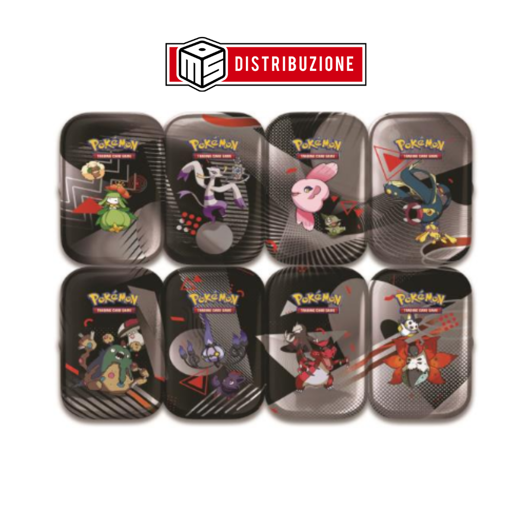 POKEMON - MINI TIN DA COLLEZIONE UNIMA - DISPLAY (8PZ) COD: 10044