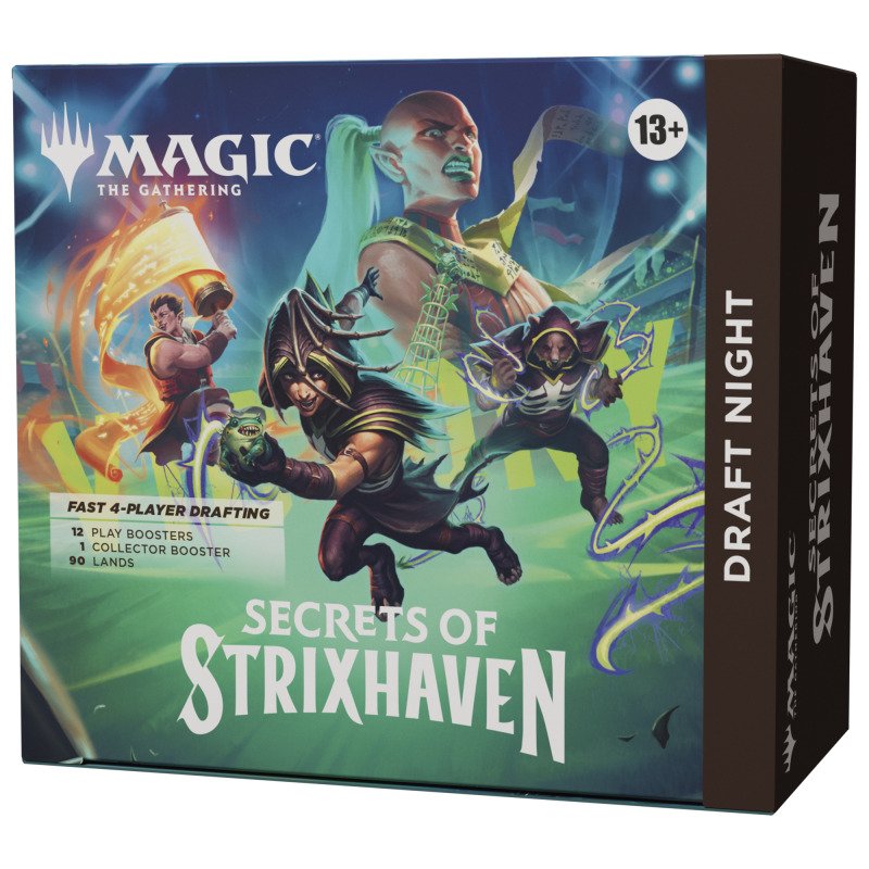 MAGIC - SECRETS OF STRIXHAVEN - DRAFT NIGHT BOX - (1 PZ) - INGLESE
