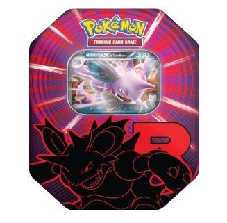 POKEMON - TIN DA COLLEZIONE TEAM ROCKET NIDOKING-EX - 6PZ (COD: 10135-119)