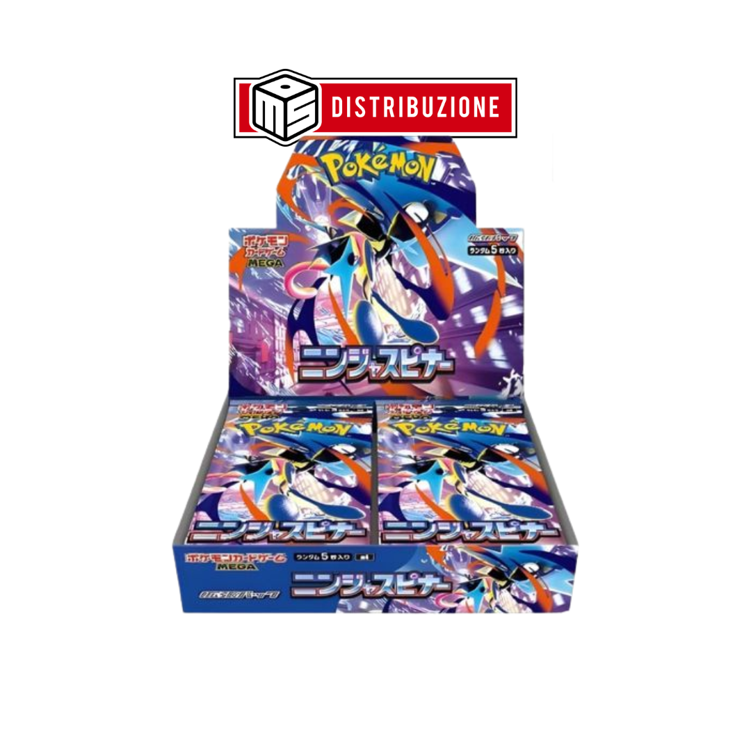 POKEMON - NINJA SPINNER (M4) - BOX 30 BUSTE - GIAPPONESE