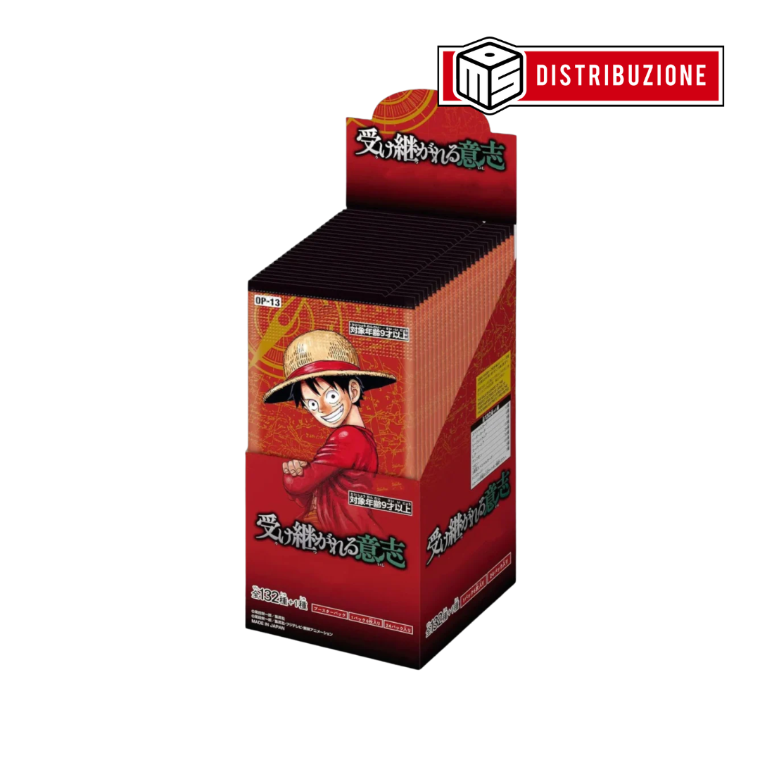 ONE PIECE CARD GAME - OP-13 (24 PACKS) - GIAPPONESE