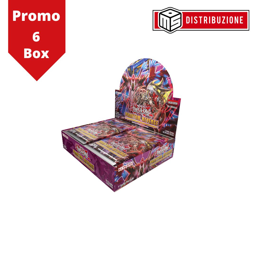 PROMO ORDINE MIN. 6 BOX - PHANTOM REVENGE -  BOX DA 24 BUSTE