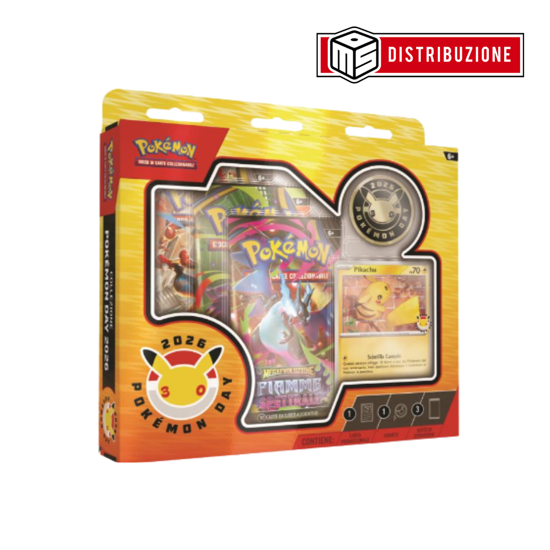 POKEMON - COLLEZIONE POKEMON DAY 2026 - (1PZ) - (COD: 10394) POKEMON - COLLEZIONE POKEMON DAY 2026 - (1PZ) - (COD: 10394)