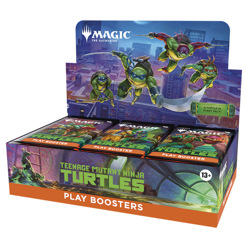 MAGIC - UNIVERSES BEYOND - TMNT - PLAY BOOSTER DISPLAY - (BOX 30 BUSTE) - INGLESE