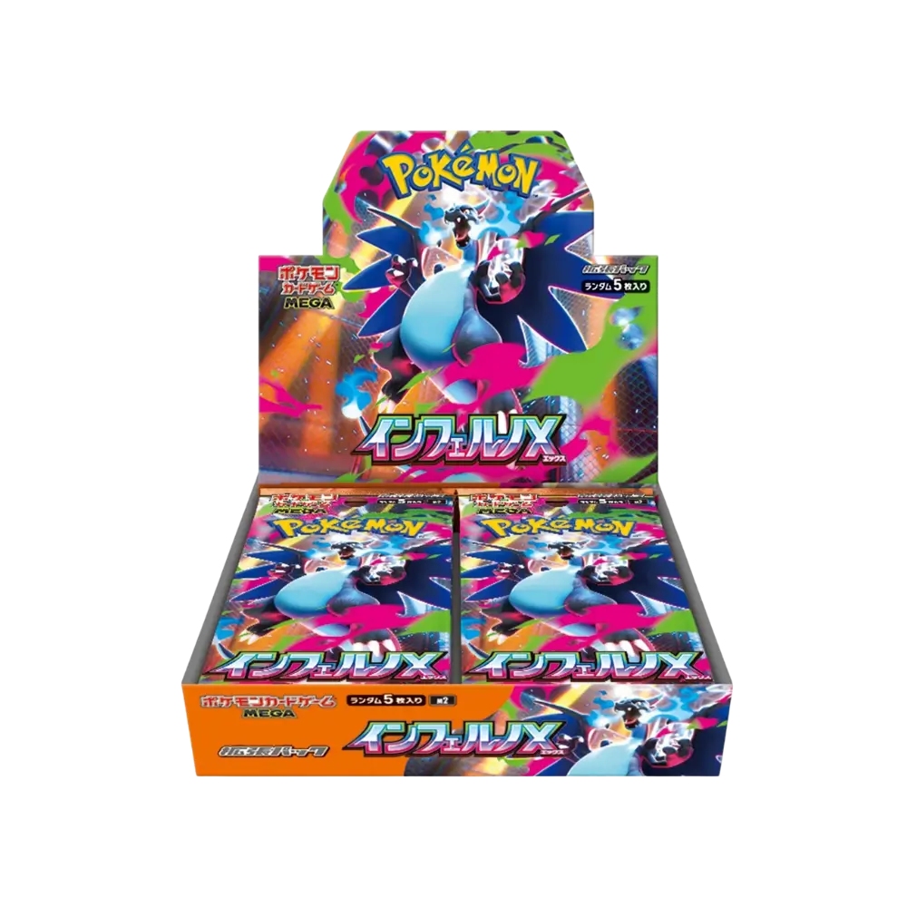 POKEMON - MEGA INFERNO X (M1A) - BOX 30 BUSTE - GIAPPONESE