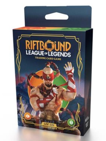 RIFTBOUND - ORIGINS - CHAMPION DECK: LEE SIN (BOX 4 MAZZI) - ENG