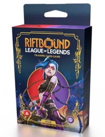 RIFTBOUND - ORIGINS - CHAMPION DECK: JINX (BOX 4 MAZZI) - ENG