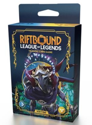RIFTBOUND - ORIGINS - CHAMPION DECK: VIKTOR (BOX 4 MAZZI) - ENG