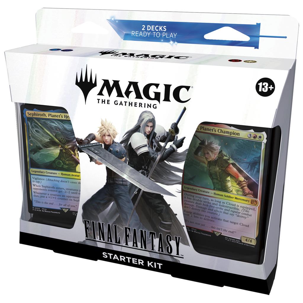 UNIVERSES BEYOND - FINAL FANTASY - STARTER KIT DISPLAY - (12 PZ) - INGLESE