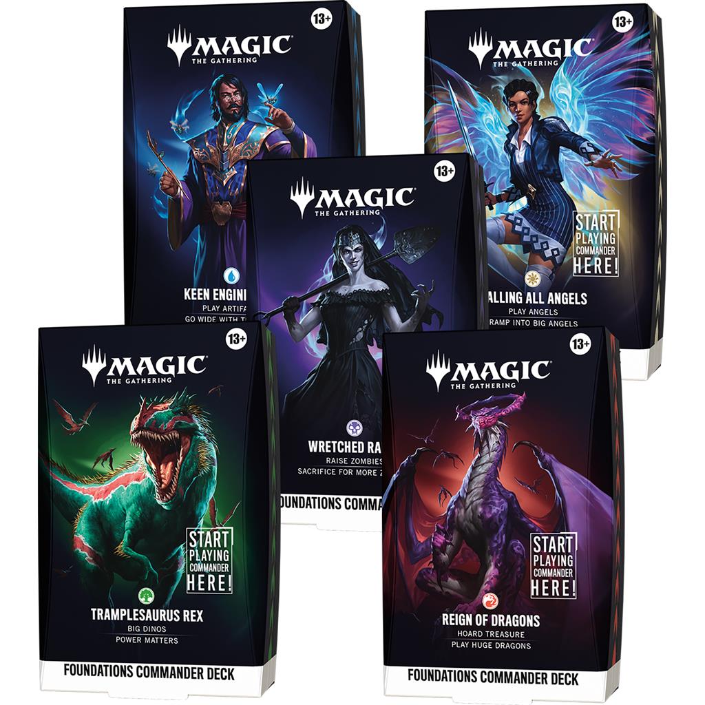 MAGIC - REALITY FRACTURE - STARTER COMMANDER DECK DISPLAY - (BOX 5 PZ) - INGLESE MAGIC - REALITY FRACTURE - STARTER COMMANDER DECK DISPLAY - (BOX 5 PZ) - INGLESE