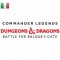 COMMANDER LEGENDS BALDUR'S GATE - COMMANDER BOX 4 MAZZI - ITALIANO