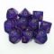 27267 BOREALIS #2 ROYAL PURPLE/GOLD SET OF TEN D10'S