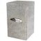 E-15888 SATIN TOWER GLITTER CLEAR DECK BOX