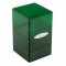 E-16015 SATIN TOWER GLITTER GREEN DECK BOX