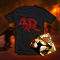 FOUR AGAINST DARKNESS - T-SHIRT *EDIZIONE LIMITATA* + DUE 4AD POSTCARD - TAGLIA M