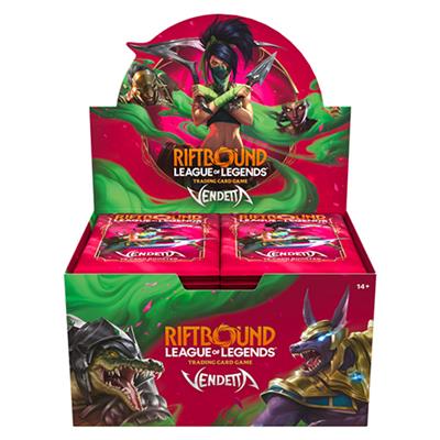RIFTBOUND - VENDETTA - BOOSTER DISPLAY (24 BUSTE) - ENG RIFTBOUND - VENDETTA - BOOSTER DISPLAY (24 BUSTE) - ENG