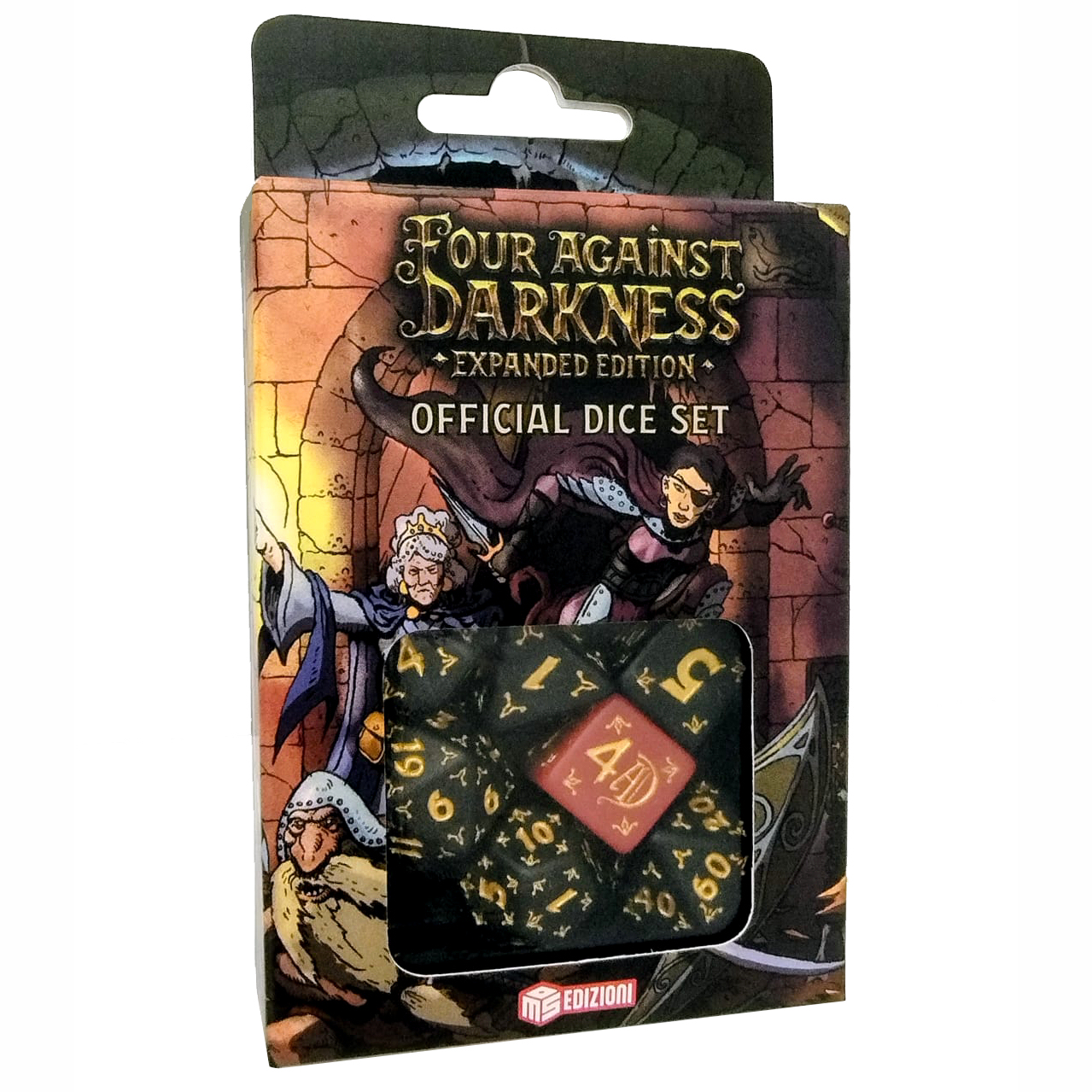 FOUR AGAINST DARKNESS EXPANDED EDITION - SET DI DADI UFFICIALI