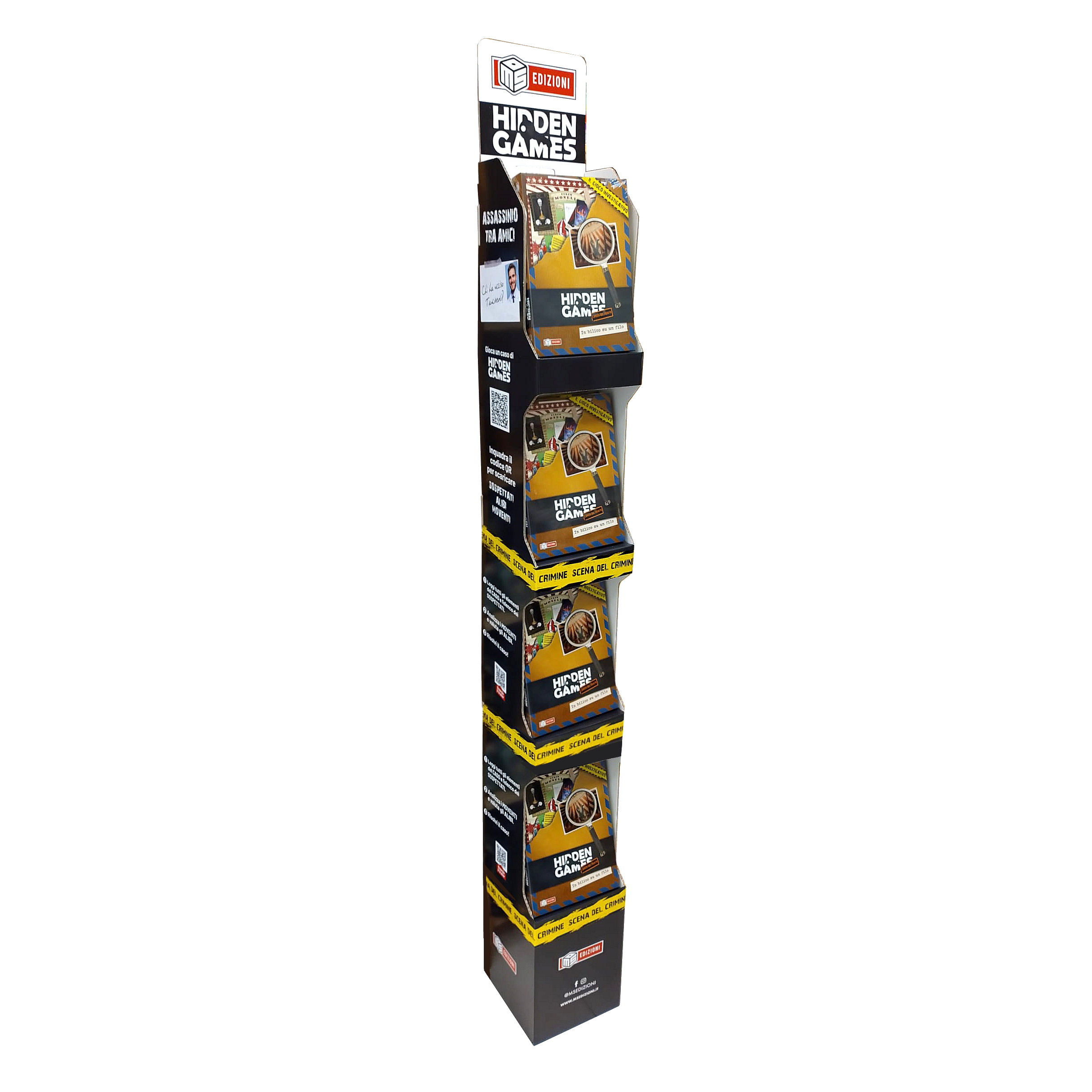 ESPOSITORE DA PAVIMENTO FORMATO HIDDEN GAMES 24 PZ