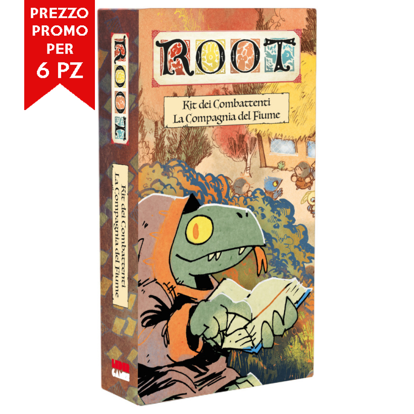 ROOT KIT DEI COMBATTENTI - LA COMPAGNIA DEL FIUME ESPANSIONE (PROMO 6 PZ)