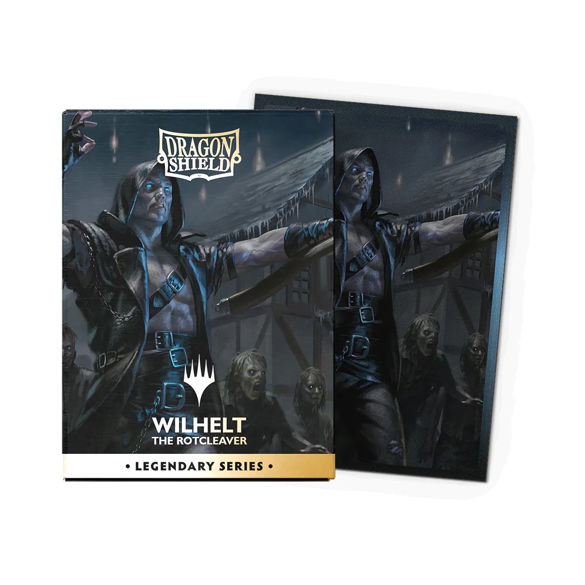 DS100 SLEEVES STANDARD DUAL ART - LEGENDARY SERIES - WILHELT, THE ROTCLEAVER (AT-16539) DS100 SLEEVES STANDARD DUAL ART - LEGENDARY SERIES - WILHELT, THE ROTCLEAVER (AT-16539)